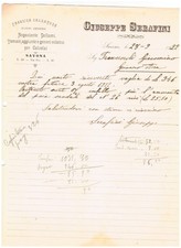Carta Intestata Savona Fabbrica Calzature Serafini 1922 QXD3611