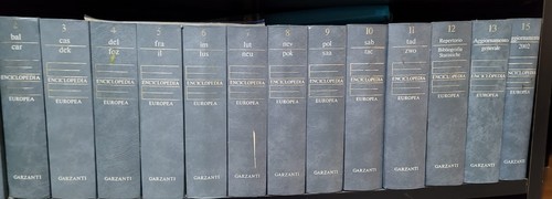 Enciclopedia europea garzanti - europea,