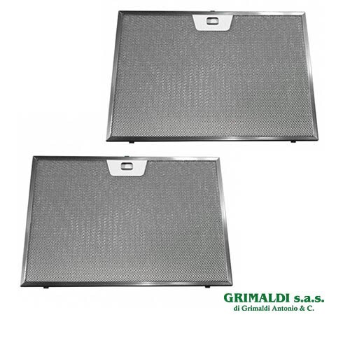 Coppia filtro cappa alluminio - filtro,