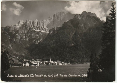 Lago alleghe belluno - di,