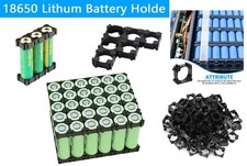 100 PEZZI Supporto Connettore per Batteria per Batteria Tipo18650 Fai da Te