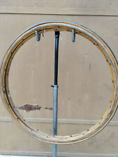 cerchi legno bici epoca corsa simplex margherita due stecche leve eroica
