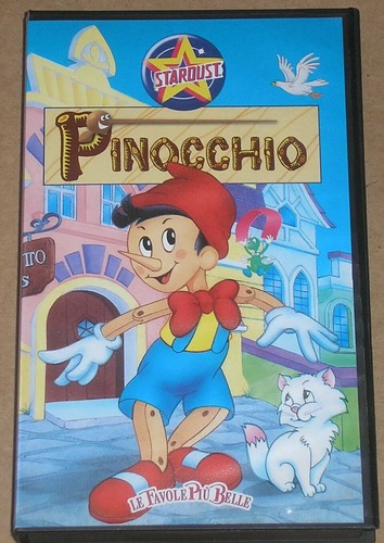 Pinocchio videocassetta vhs - -,