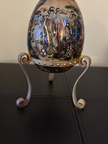 Vintage royal satsuma - uovo, in