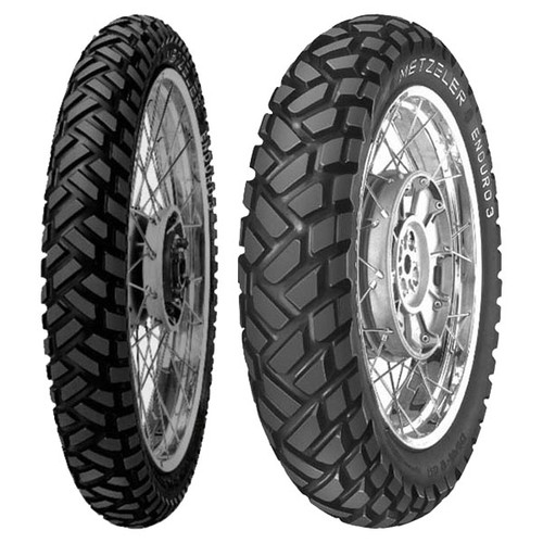 Coppia gomme metzeler - coppia, 90/90-21