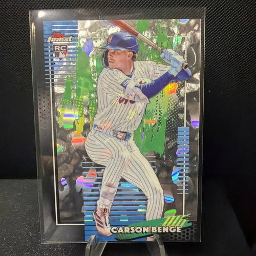 Carson benge rookie card 2026 - carson,