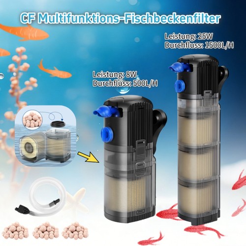 Filtro per acquario regolabile