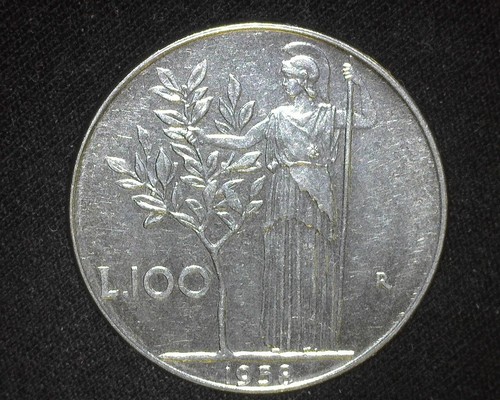 Italy 1958 100 lire km96 - lire, km96.1