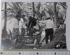 91239 FOTO d'epoca 2115 - Set cinematografico a Palermo 1969