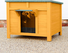 Feelgooduk - Grande Casetta in Legno per Gatti, Conigli, Porcellini D'India, Tar