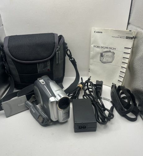 Canon dc211 videocamera - videocamera, dvd