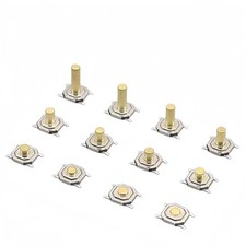 10pcs Interruttore a pulsante