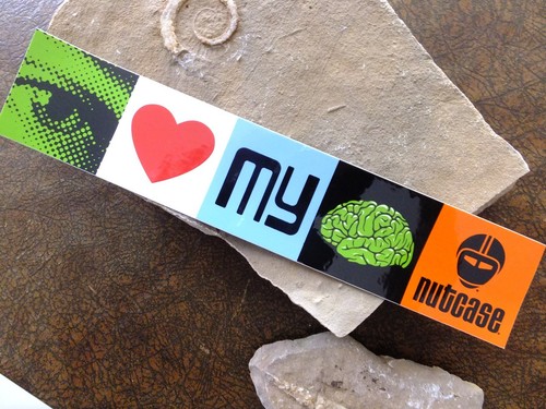 Nutcase sticker bike decal