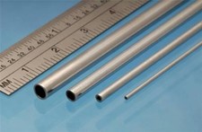 Aluminum tubular bar - aluminum, 3/16