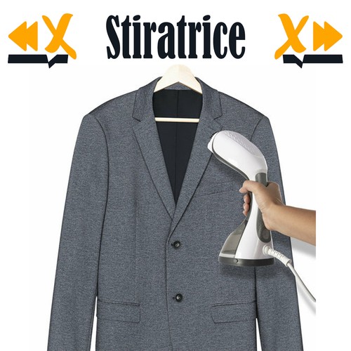 Stiratrice verticale 1400w - stiratrice,