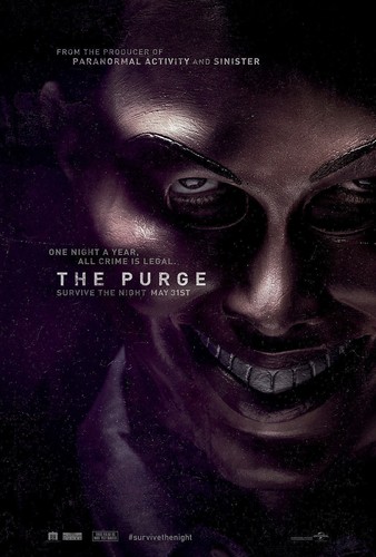 The purge movie poster - movie, a4