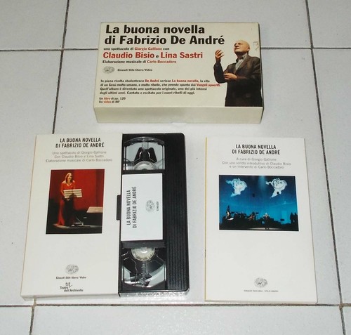 Vhs libro claudio bisio - claudio,