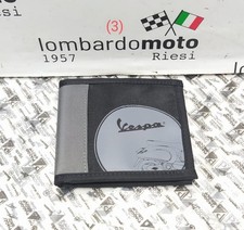 PORTAFOGLIO PORTA CARTE DI CREDITO ORIGINALE  ORIGINALE PIAGGIO VESPA