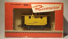 VAGONE CABOOSE ERIE  FERROVIE STATUNITENSI MARCA RIVAROSSI CON SCATOLA ORIGINALE