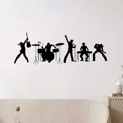 Adesivo murale vinile banda