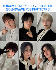 [Xdinary Heroes] LXVE TO DEATH Soundwave POB cartolina fotografica