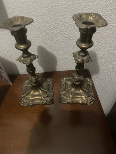 Antica coppia candelabri in - antica,