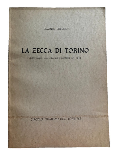 Libro zecca torino - zecca, di