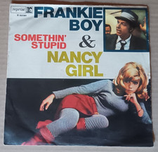 Vinile 45 giri Nancy SINATRA & Frank SINATRA - Somethin' stupid 1967