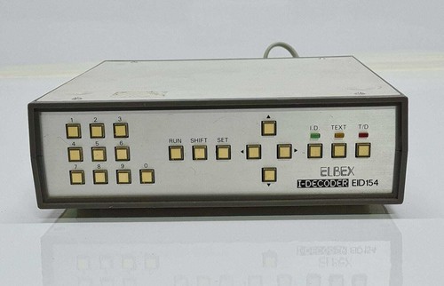 Elbex decoder eid154 cctv - elbex,