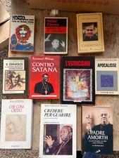LOTTO DI 10  LIBRI DI ESORCISMO -SPIRITUALITA'