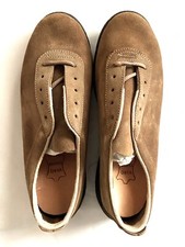 SCARPE DA BARCA NUOVE IN VERA PELLE SCAMOSCIATA N° 40 Art. Lis