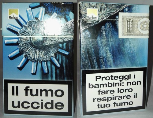Pacchetto vuoto sigarette - di,