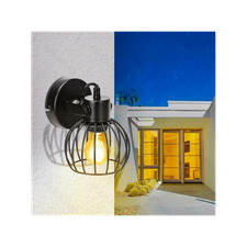 Applique in metallo nera opaco