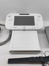 Console Nintendo Wii U Bianca Completa con Sensor Bar e Cavi