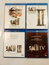Primi 4 film Blu Ray "Saw"