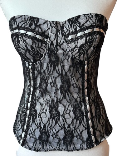 Vintage y2k corsetto senza - y2k,