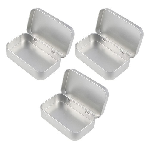 3pcs mini scatole ferro - ,