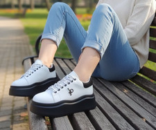 Sneakers donna bianche - sneakers,