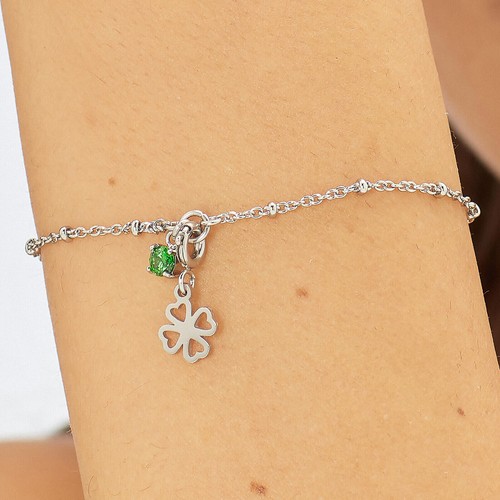 Bracciale quadrifoglio sagapo - bracciale,
