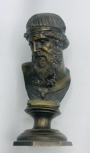 Antico busto bronzo - busto,
