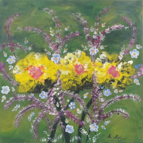 Quadro dipinto mano tela - quadro,