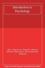HILGARD'S INTRODUCTION TO PSYCHOLOGY By Rita L Atkinson,Richard C Atkinson,Edwa
