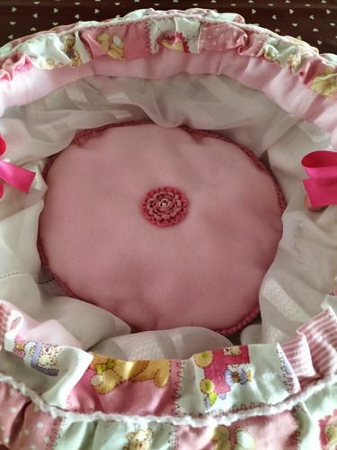 Cesto nascita bambina - cesto,