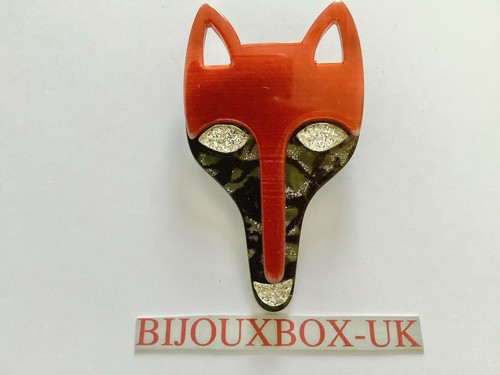 Spilla viso lea - viso, fox