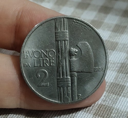 Buono lire 1926 raro - 1926,