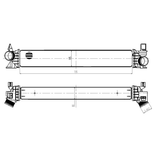 Intercooler raffreddato - intercooler,