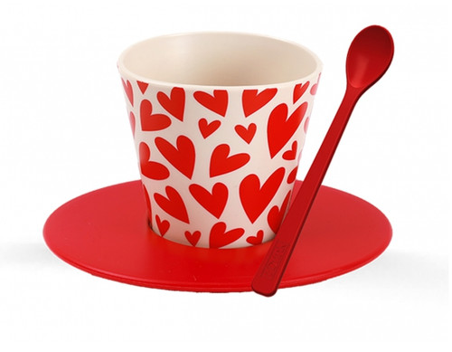 Set tazzina cucchiaino e - tazzina,,