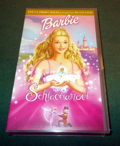 Vhs barbie schiaccianoci - vhs,