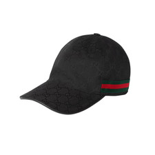 GUCCI $570 Black GG Canvas