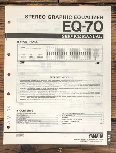 Yamaha equalizzatore - yamaha,
